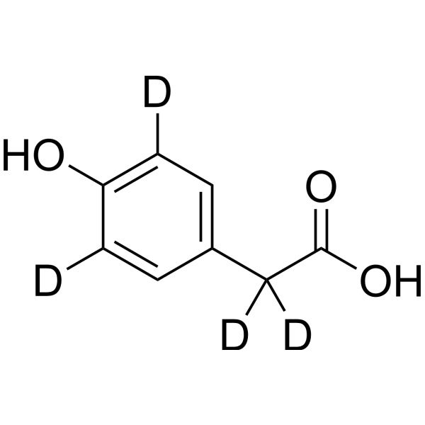 4-Hydroxyphenylacetic acid-d4 (4-Hydroxyphenylacetic acid-d4)